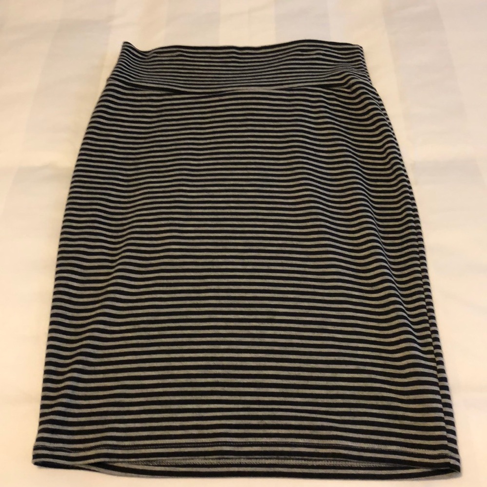 Black and gray Cassie skirt